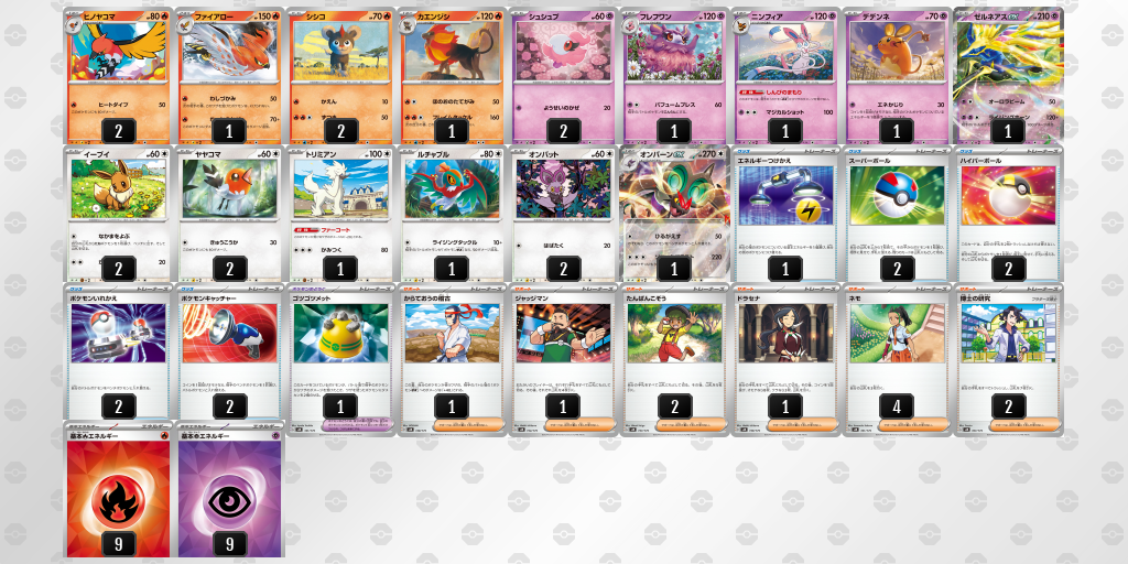 ゼルネアスex・オンバーンexデッキ