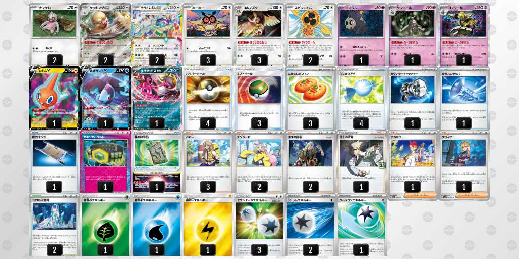 ケッキングex（テラパゴスex/ヨノワール）【シティリーグBEST16】